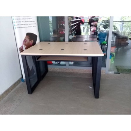OPPA ISLAND TABLE c/w 2" HOLE (X3) WITH BOTTOM BOX